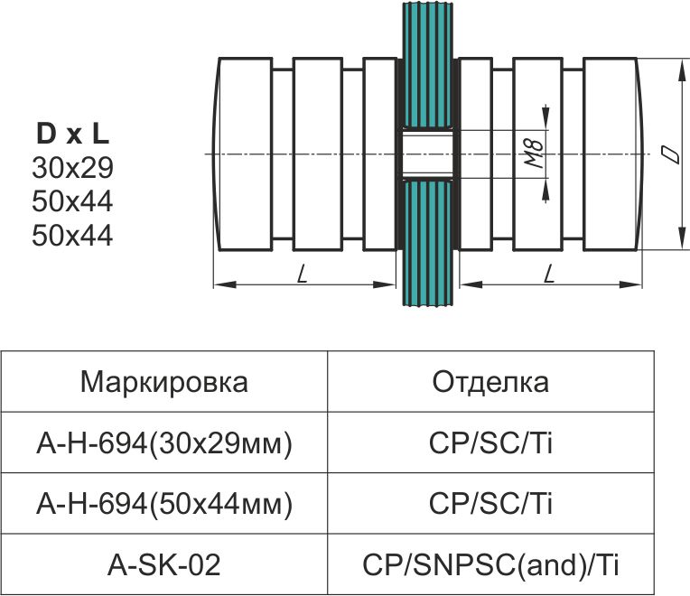 A-SK-02 кноб 50х45 SNP?>
